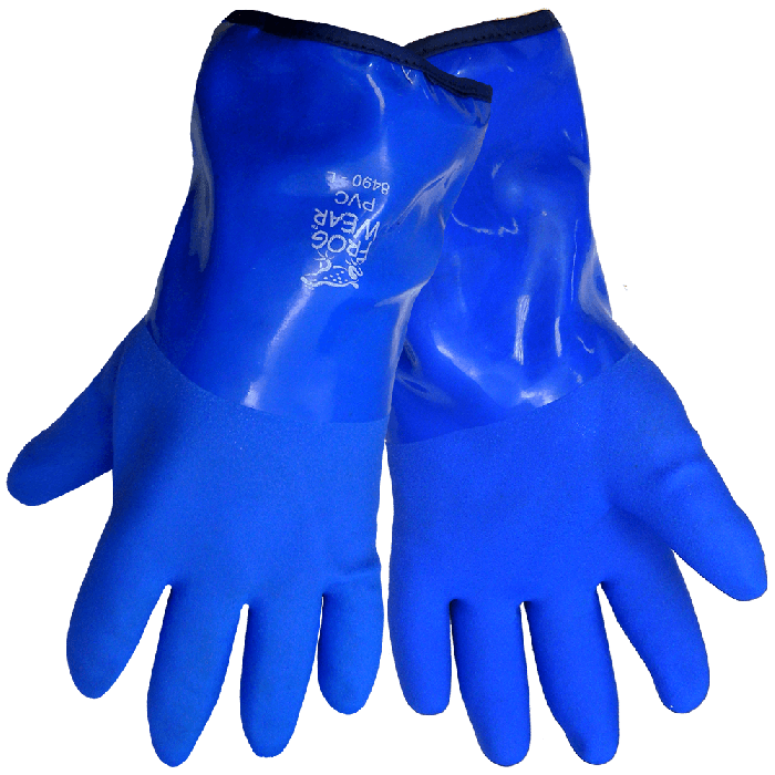 Frog Wear Winter Gloves, PVC Dipped Winter Gloves