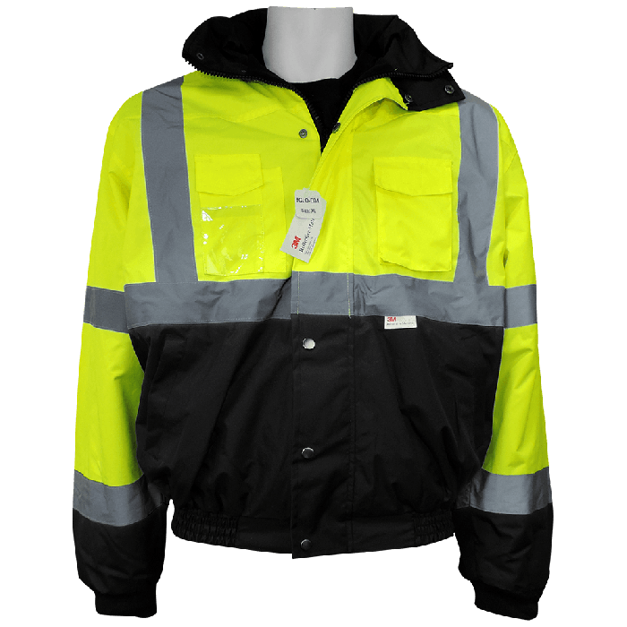 winter bomber jacket, reflective winter bomber jacket